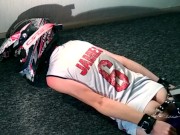 Self bondage In Basketball Unifrom Osiris DC Sneakers and MX
