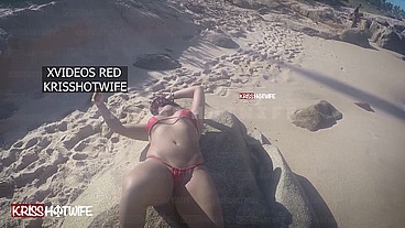 Fui Flagrada Fazendo Topless e Masturbando o Realizador Baiano Na Praia Pública