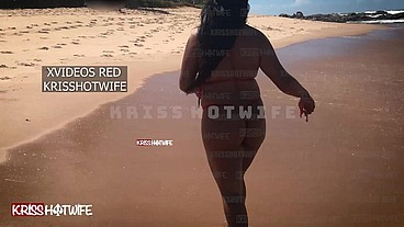 Fui Flagrada Fazendo Topless e Masturbando o Realizador Baiano Na Praia Pública