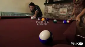 Wealthy Husband watches wife get fucked before joining in