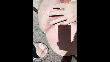Sunbeam Voyeur Orgasm Contractions for Neighbors - Wild Gasping Anus for All