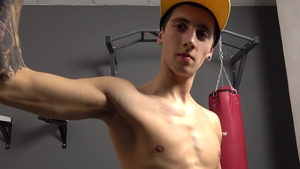 EastBoys: Too cute & muscle amateur bends over at the casting