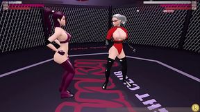 Geraldine VS Rhona (Kinky Fight Club)