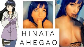 Hinata Ahegao Blowjob - Hot Cosplay Girl Big boobs - Novinha Cosplay NARUTO