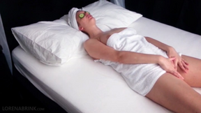 Cucumber Fun at the Spa