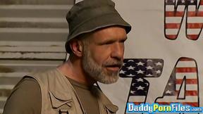 ”Hunks & twink in wild meat sucking & fucking group sex time”