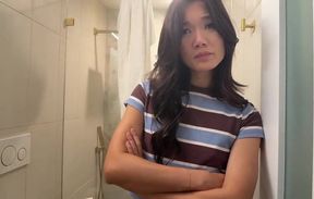 cute asian stepdaughter begs to try stepdads thick cock in her ass - lucy mochi - alex adams