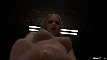 POV GIANTESS Handjob and cum in your face - GIANT FUTA Handjob - Hot Babe Jerking off a Huge Dick - 3D Hentai - Full HD MP4 1080p