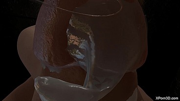 POV GIANTESS Handjob and cum in your face - GIANT FUTA Handjob - Hot Babe Jerking off a Huge Dick - 3D Hentai - Full HD MP4 1080p