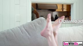Teen GF and bestie lose bet, fuck boyfriend hardcore
