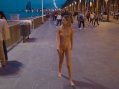Catia Nude in Public