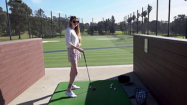 Golfing with Sexy Nadya