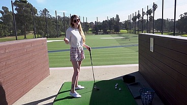 Golfing with Sexy Nadya