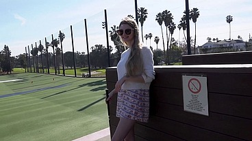 Golfing with Sexy Nadya