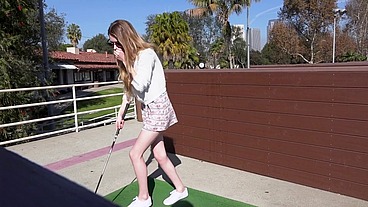 Golfing with Sexy Nadya