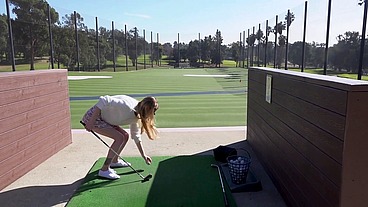 Golfing with Sexy Nadya