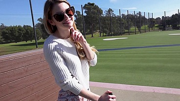 Golfing with Sexy Nadya