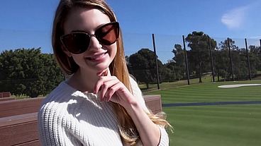 Golfing with Sexy Nadya