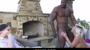 Hot milf Charli Phoenix ravaged by BBC while watching stepson (Phoenixxx Blaque, Jax Slayher)