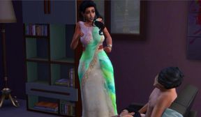 Fucking Stepsister When Stepaunty Walks in!