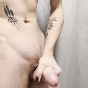 Just a twink that loves to edge his fat cock