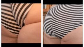 ZEBRA STRIPES LOVING ON THIS BOOTY