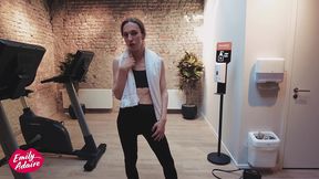 that s it with the new year resolutions! fucked raw instead of working out in the gym!
