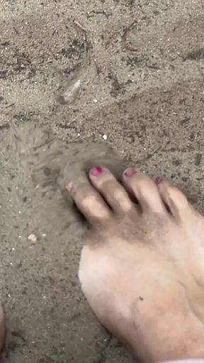 Dirty Feet in the Garden