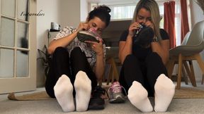 Comparing notes on SMELLY FEET ft Miss Amy