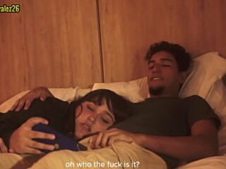 Watching a movie with my stepbrother and I accidentally swallowed his penis (they almost discovered us) ALISONGONZALEZ26