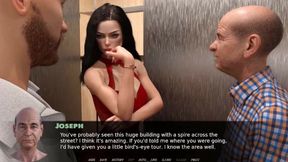 Car Toon In Exciting Games: Wife Swallows Cum In The Elevator In Front Of Old Man - Episode 19