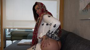 muslim hijab stepmom showing stepson forbidden parts of her body and wants sex