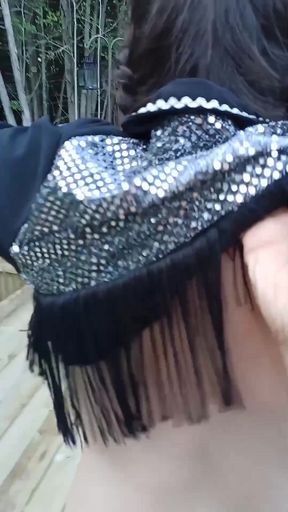 This cowgirl needs a hard big cock to ride pussy   Clip 2