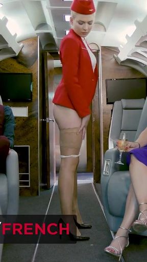 Hot Sex in a Private Plane
