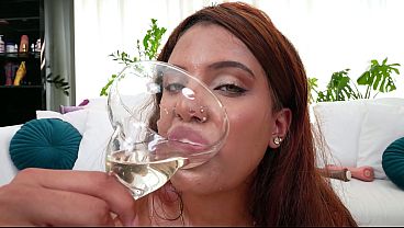 Bianca Dantas - Hard Anal Pounding   Teapot Piss in Mouth &ndash_ Cum Bowl &amp_ Kitten-Style Pee Drinking AT033