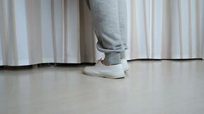 Feeling Incredible: Men Fucking Worn & Smelly Bensimon Sneakers