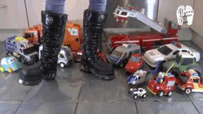 Toy car crush festival