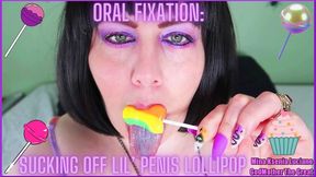 Oral Fixation: Sucking Off Lil Penis Lollipop 1920x1080 MP4