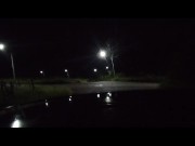 I took a risk by getting naked in the street and showing myself off and I almost got caught.