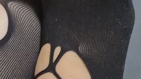 Exiting night with trampling, foot smothering, jerking of and blowjob to My choosen one and he is playing with My georgeous vagina