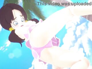 Android eighteen and Videl have sex in front of Roshi - 1 - Dragonball Zex 7 - Full & POV on Sheer & PTRN: Fantasyking3