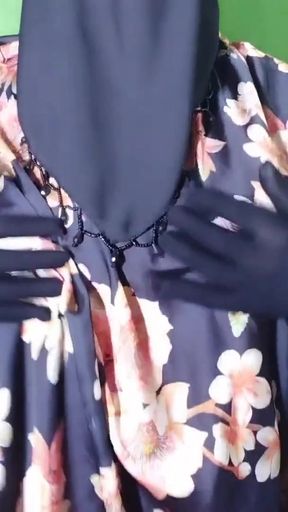 Thrilling moment from &quot;Muslim Hijabi Beautiful Housewife Fucking with Neighbor - With Clear Hindi Audio&quot;