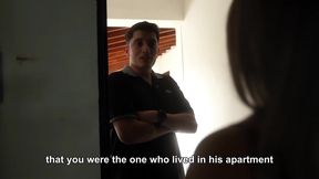 The Tenant Can't Pay the Rent, So She Pays the Landlord with Her Pink, Paired Pussy