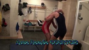 Fucked XXL Arab cock at the sport room