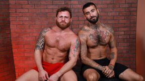 Hairy Hunks Rikk & Riley - Wild Bearback Session
