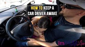 Driver MILF Anal and Teen Blowjob Wake-Up