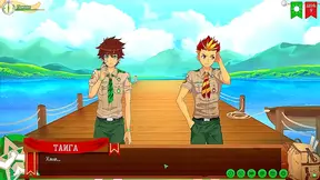 Russian Voiced Anime Game – Fishing With Taiga for Intimate Fun at Friends Camp
