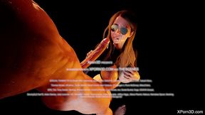hot blonde babe 3d porn hentai anime handjob & cumshots