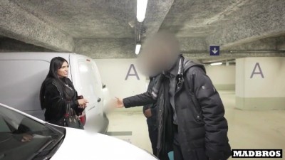Colombian Slut Gets Punished Hard in Parking Lot Payback!