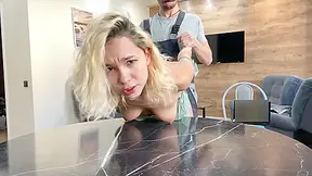 A Plumber Has Sex With A Cute Married Asian Woman While Her Husband Is Away With Petite Blonde